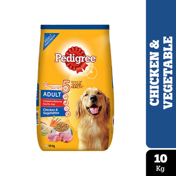 Pedigree Chicken and Vegetables Adult Dog Dry Food – Firstpetkart