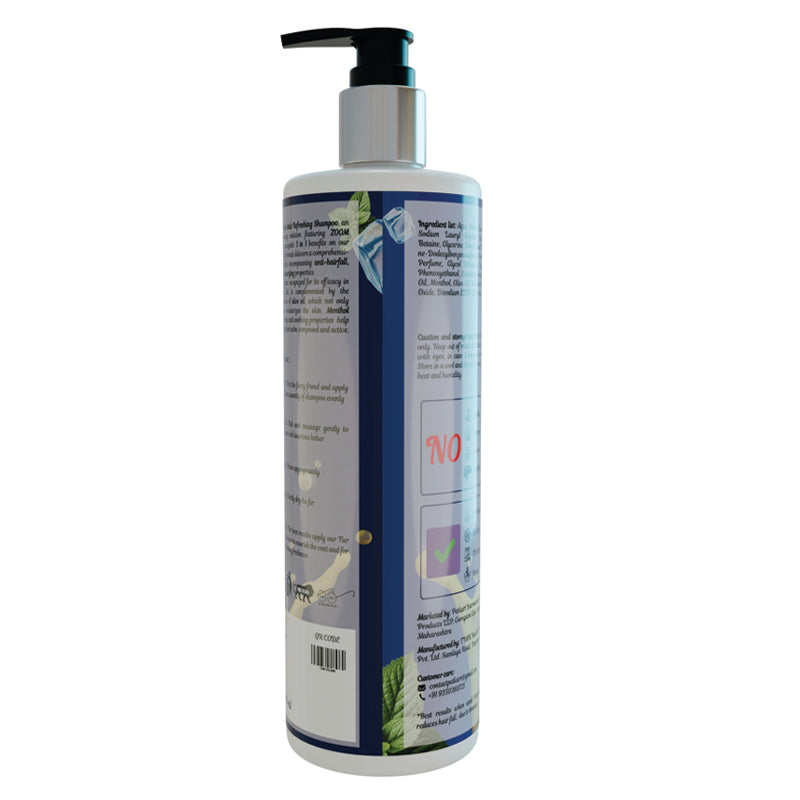 Premium Refreshing Shampoo for Male Dogs|Cats| 400ml| Designed in Dubai| Naturally Sci-Fi 3 in 1| All breeds
