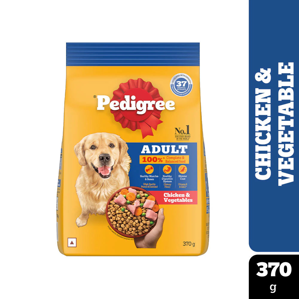 Pedigree Chicken and Vegetables Adult Dog Dry Food – Firstpetkart