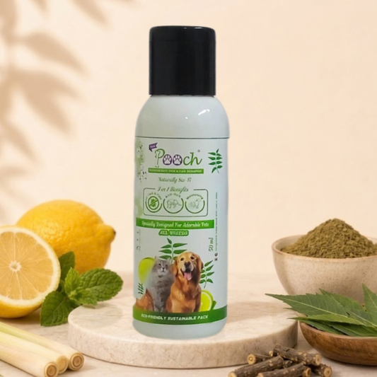 Pooch Anti Tick Shampoo - 50ml