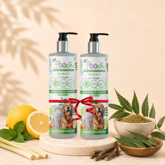 Pooch Anti Tick Shampoo - 400ml (Pack of 2)